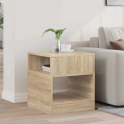 Bijzettafel Sonoma Eiken 40,5x40x45 cm bewerkt hout