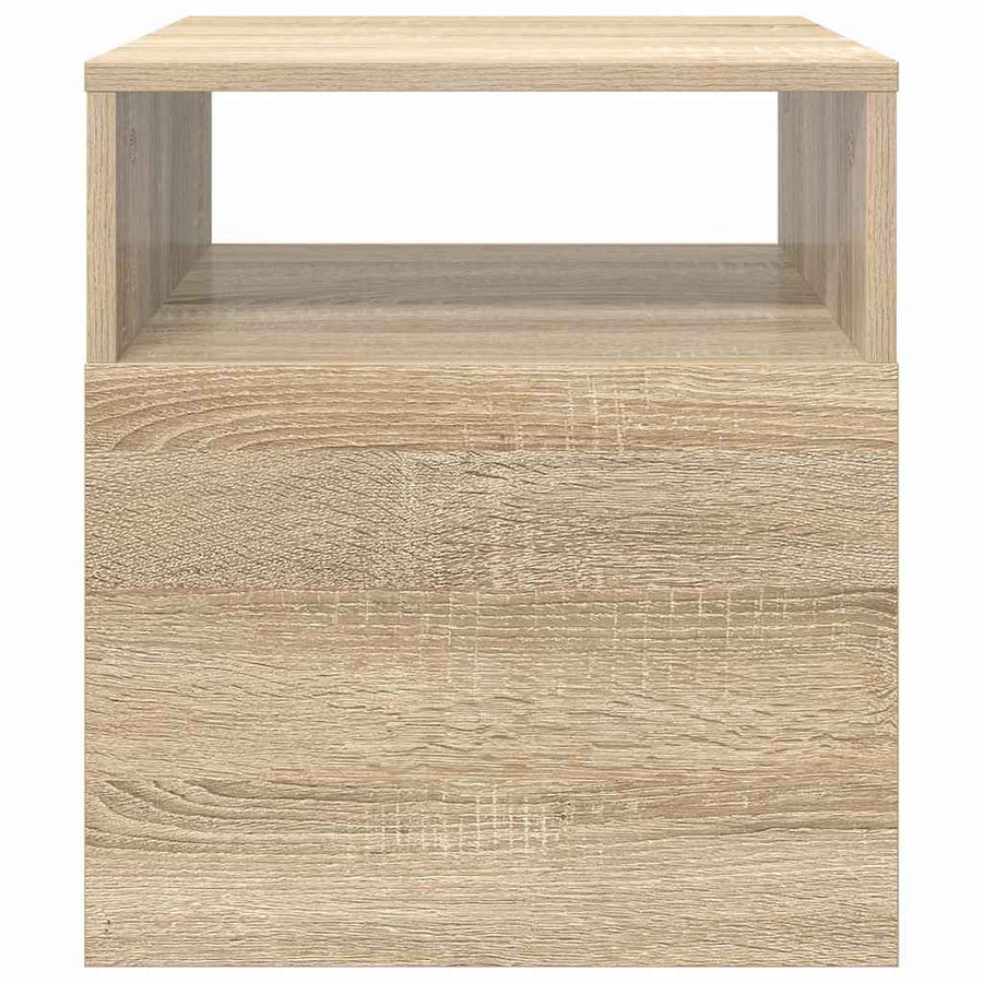 Bijzettafel 2 pcs Sonoma Eiken 40,5 x 40 x 45 cm Bewerkt hout