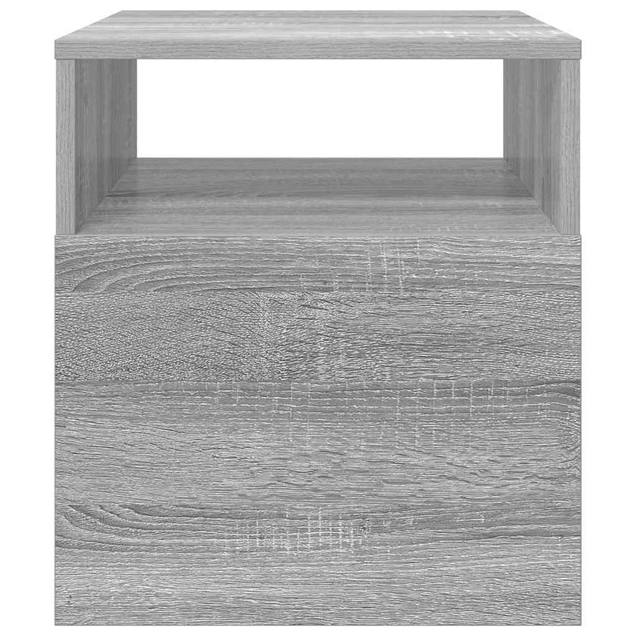 Bijzettafel 2 pcs Grijs Sonoma 40,5 x 40 x 45 cm Bewerkt hout