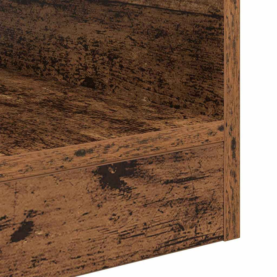 Bijzettafel Oudhout 40,5 x 40 x 45 cm Bewerkt hout