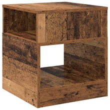 Bijzettafel Oudhout 40,5 x 40 x 45 cm Bewerkt hout