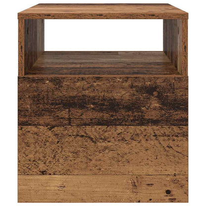 Bijzettafel Oudhout 40,5 x 40 x 45 cm Bewerkt hout