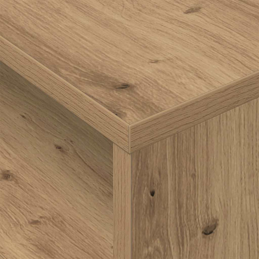 Bijzettafel Artisan Eiken 40,5 x 40 x 45 cm Bewerkt hout