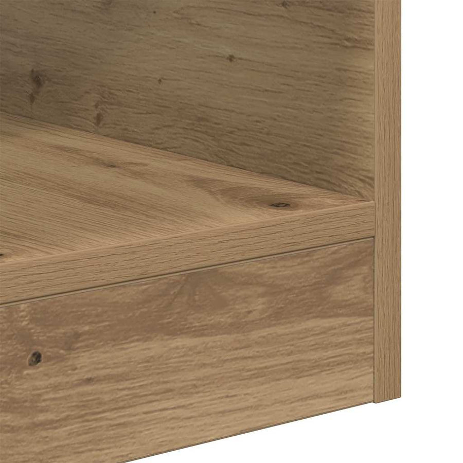 Bijzettafel Artisan Eiken 40,5 x 40 x 45 cm Bewerkt hout