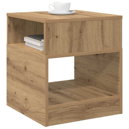 Bijzettafel Artisan Eiken 40,5 x 40 x 45 cm Bewerkt hout