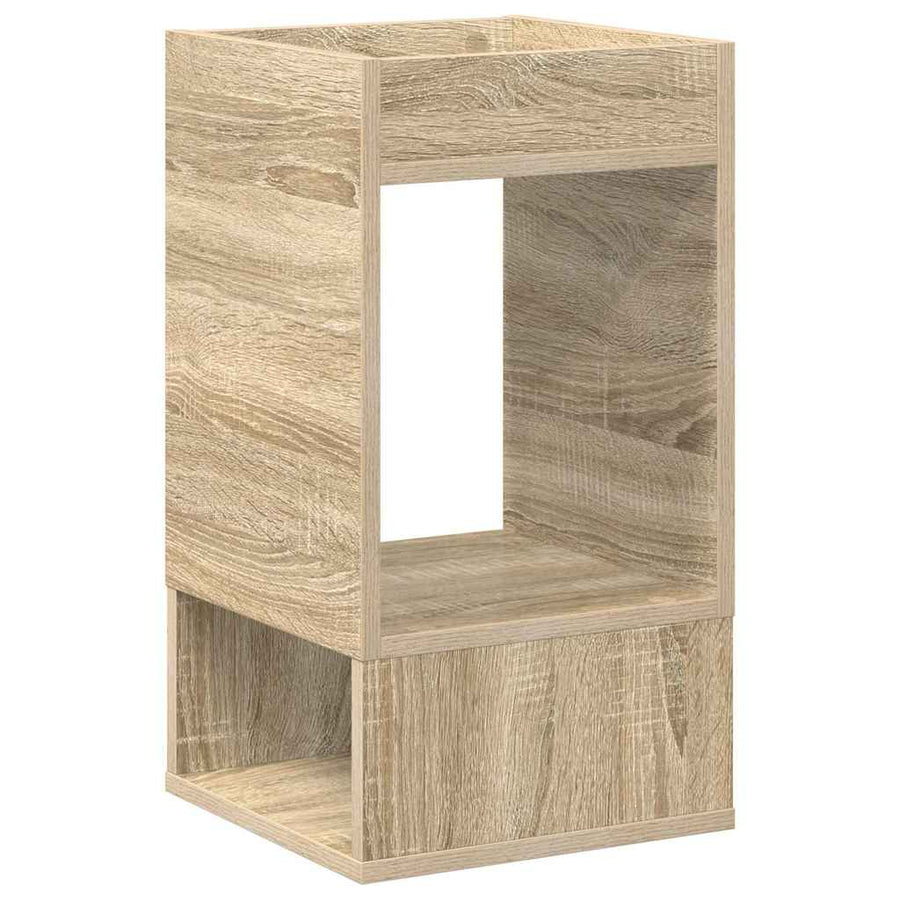 Bijzettafel 2 pcs Sonoma Eiken 30 x 30 x 56 cm Bewerkt hout