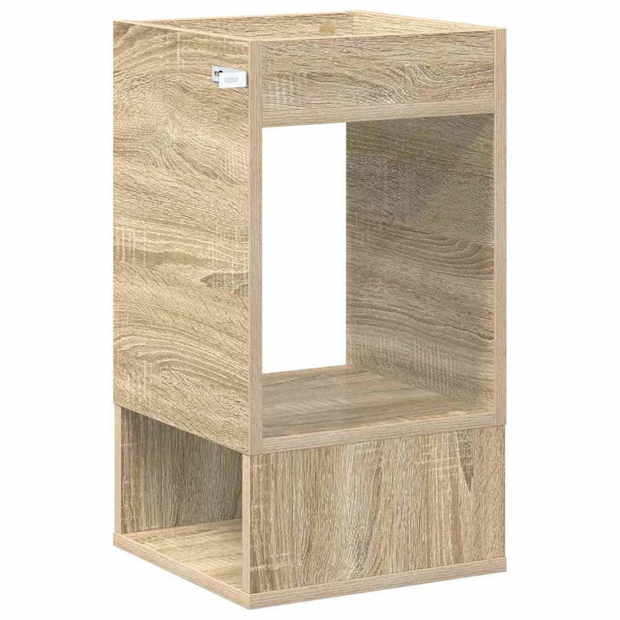 Bijzettafel 2 pcs Sonoma Eiken 30 x 30 x 56 cm Bewerkt hout