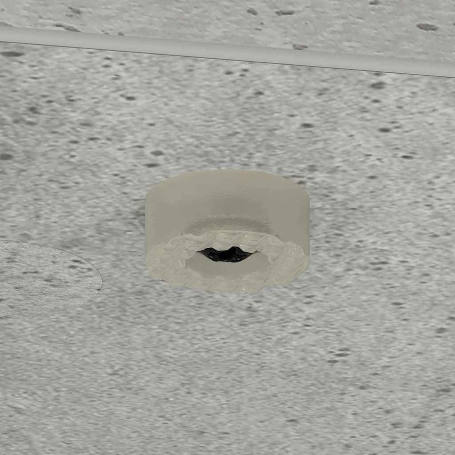 Bijzettafel 2 pcs Beton Grijs 30 x 30 x 56 cm Bewerkt hout