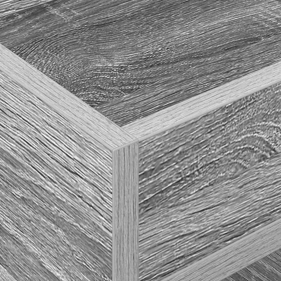 Bijzettafel Grijs Sonoma 30 x 30 x 56 cm Bewerkt hout