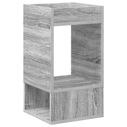 Bijzettafel Grijs Sonoma 30 x 30 x 56 cm Bewerkt hout