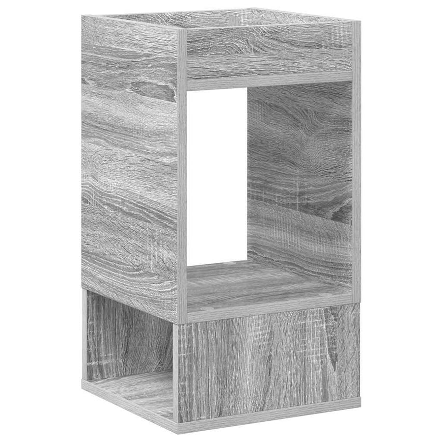 Bijzettafel Grijs Sonoma 30 x 30 x 56 cm Bewerkt hout