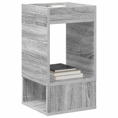 Bijzettafel Grijs Sonoma 30 x 30 x 56 cm Bewerkt hout