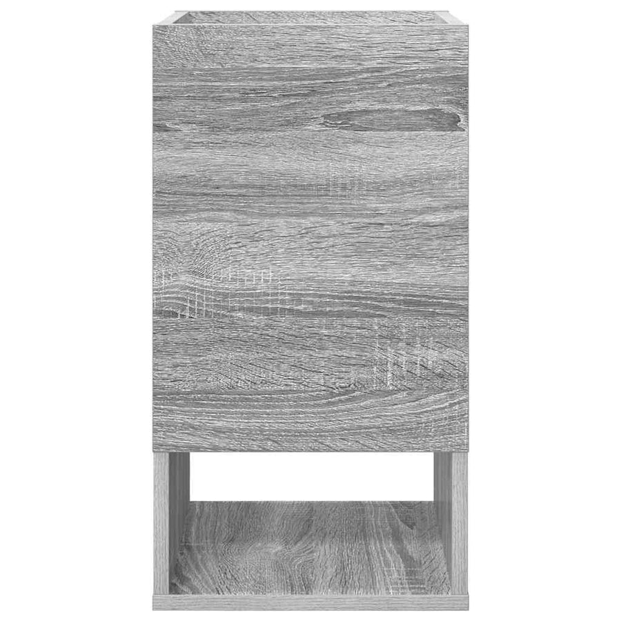 Bijzettafel Grijs Sonoma 30 x 30 x 56 cm Bewerkt hout