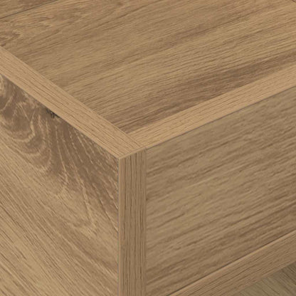Bijzettafel Artisan Eiken 30 x 30 x 56 cm Bewerkt hout