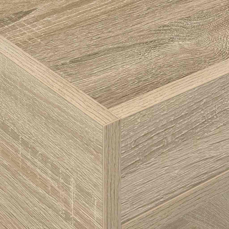 Bijzettafel Sonoma Eiken 40 x 40 x 56 cm Bewerkt hout