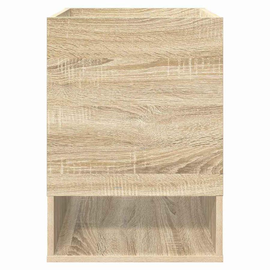 Bijzettafel Sonoma Eiken 40 x 40 x 56 cm Bewerkt hout