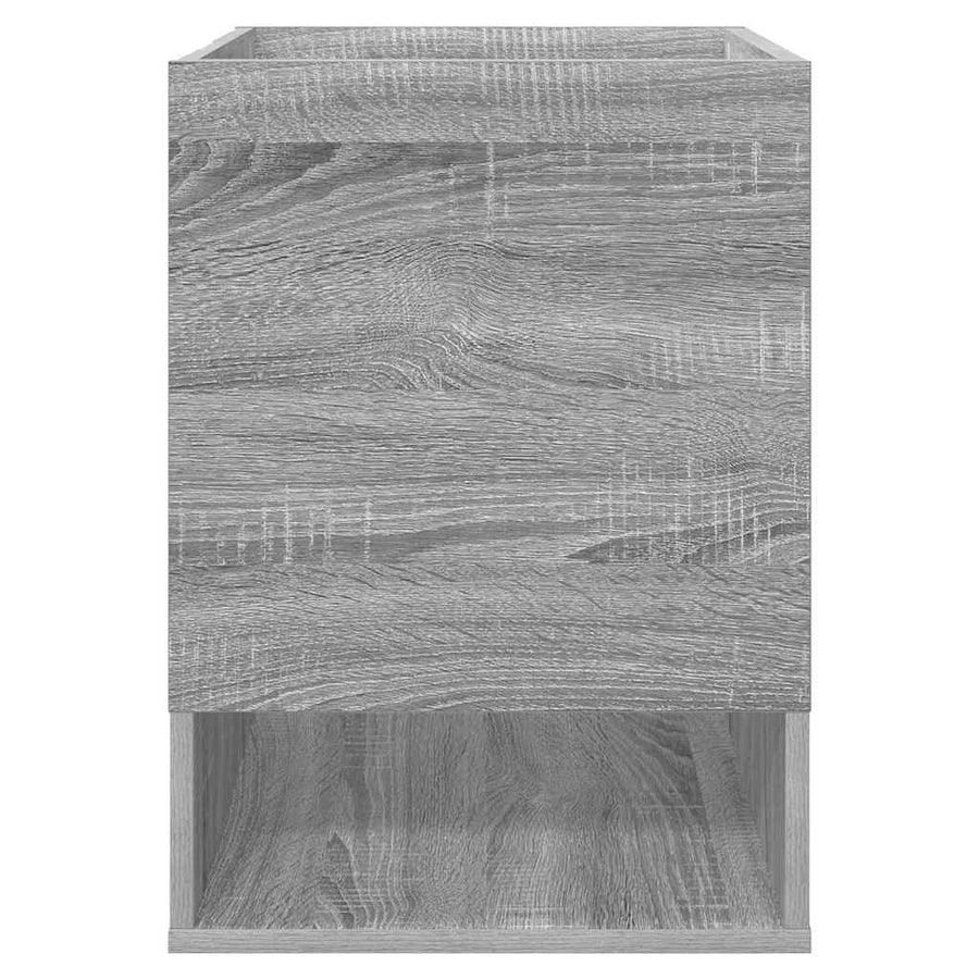 Bijzettafel 2 pcs Grijs Sonoma 40 x 40 x 56 cm Bewerkt hout