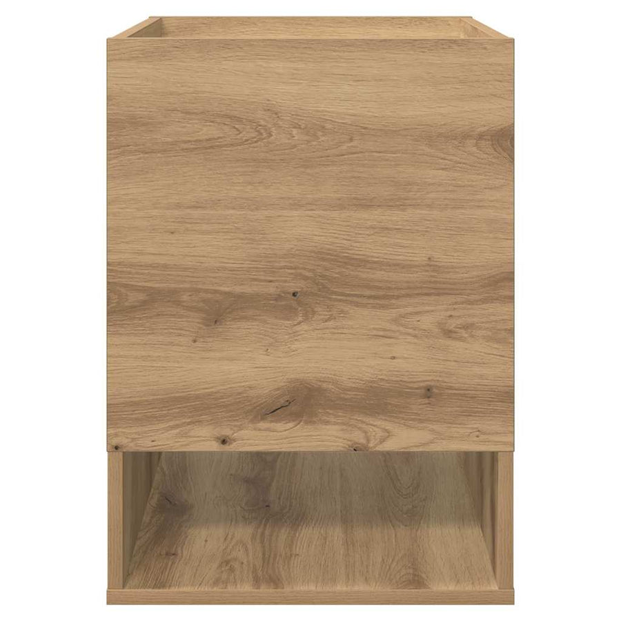 Bijzettafel Artisan Eiken 40 x 40 x 56 cm Bewerkt hout
