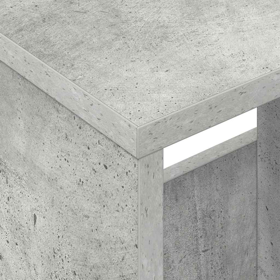 Tijdschrift Rek Beton Grijs 102 x 30 x 45 cm