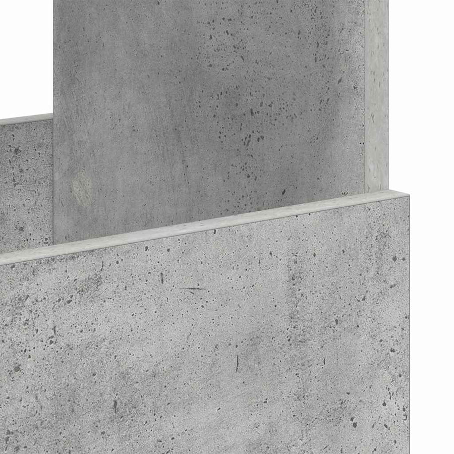 Tijdschrift Rek Beton Grijs 102 x 30 x 45 cm
