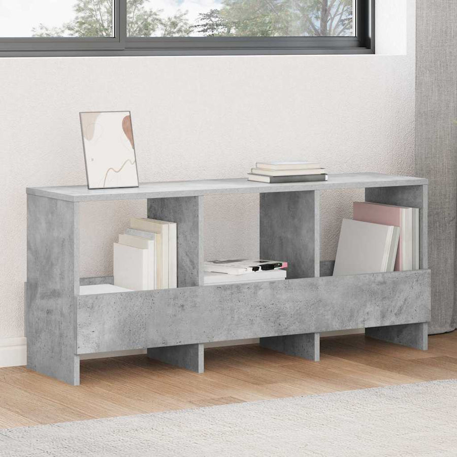 Tijdschrift Rek Beton Grijs 102 x 30 x 45 cm
