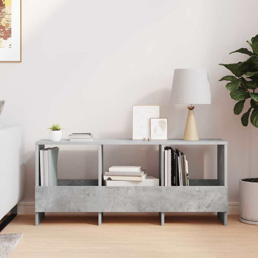 Tijdschrift Rek Beton Grijs 102 x 30 x 45 cm