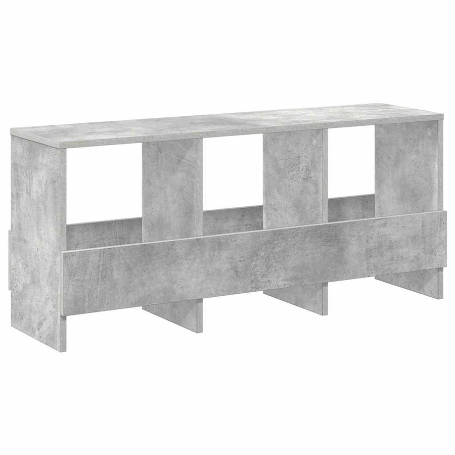 Tijdschrift Rek Beton Grijs 102 x 30 x 45 cm