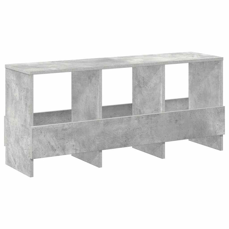 Tijdschrift Rek Beton Grijs 102 x 30 x 45 cm