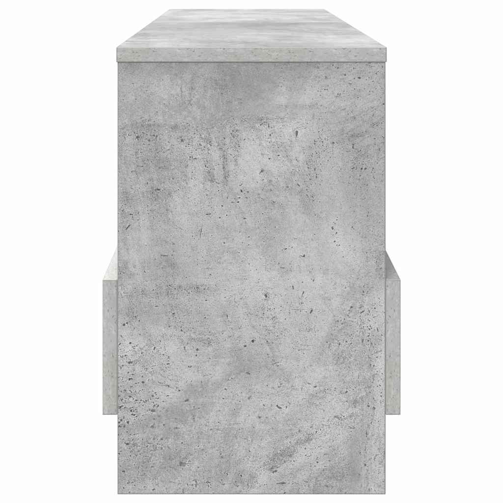Tijdschrift Rek Beton Grijs 102 x 30 x 45 cm