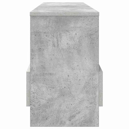 Tijdschrift Rek Beton Grijs 102 x 30 x 45 cm
