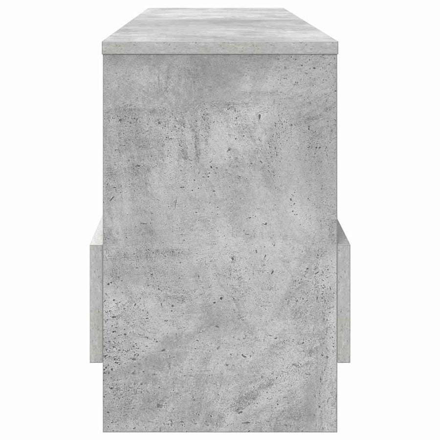 Tijdschrift Rek Beton Grijs 102 x 30 x 45 cm