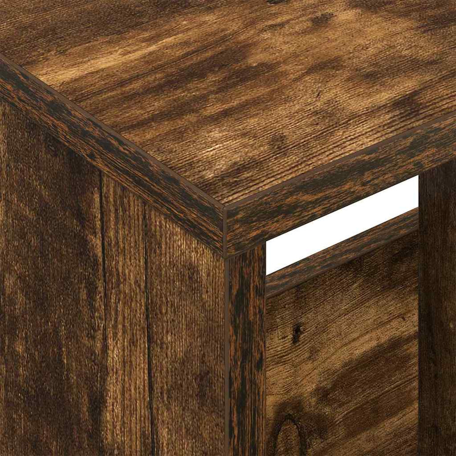 Tijdschrift Rek Gerookt eiken 102 x 30 x 45 cm
