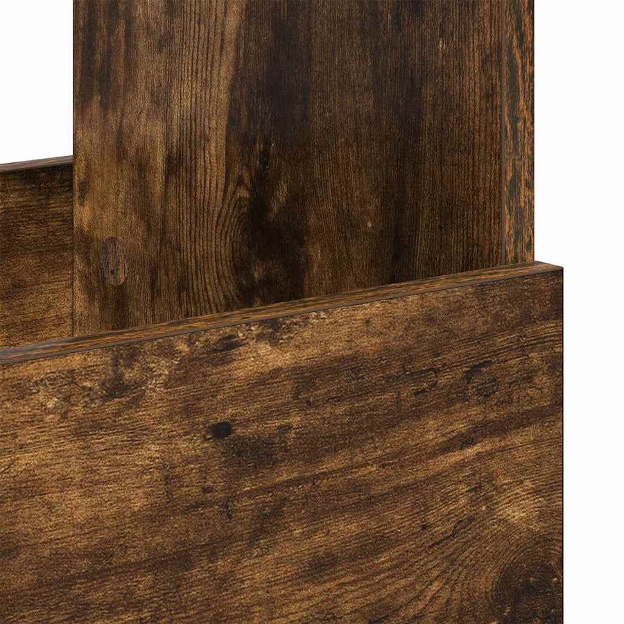 Tijdschrift Rek Gerookt eiken 102 x 30 x 45 cm