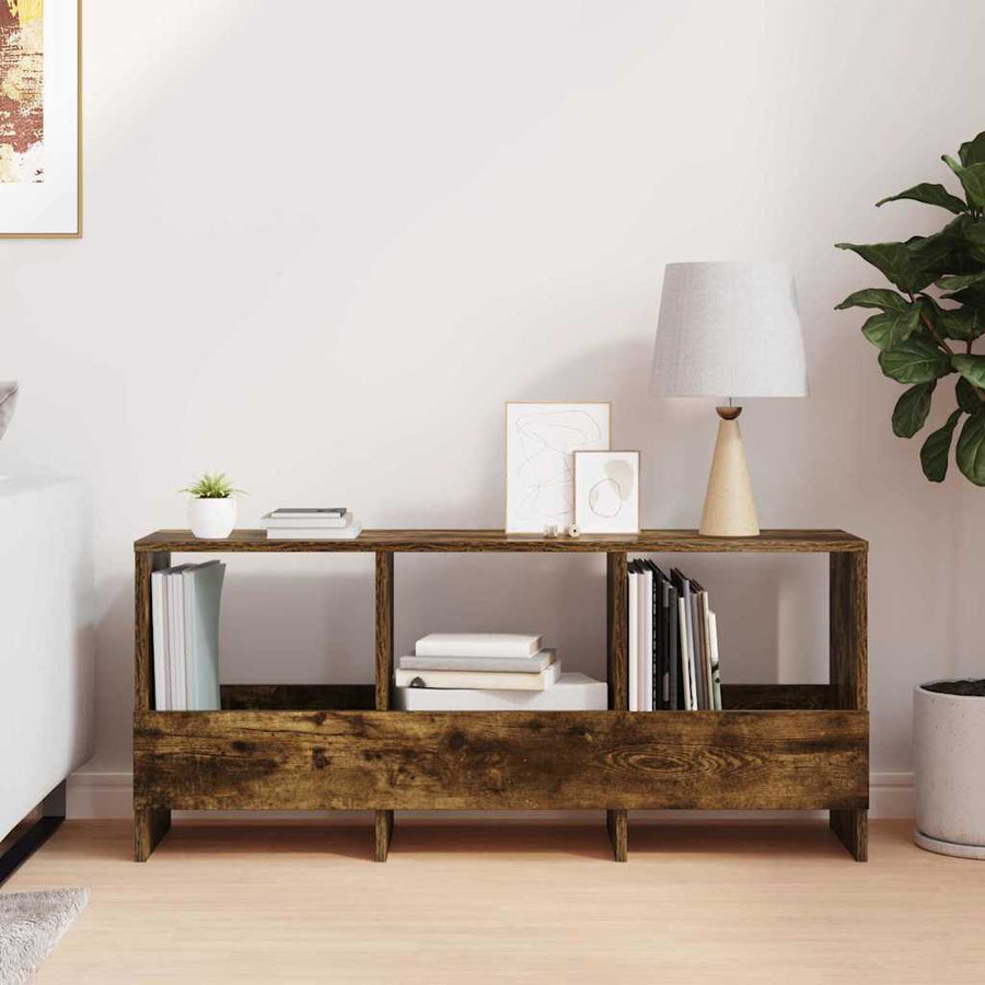 Tijdschrift Rek Gerookt eiken 102 x 30 x 45 cm