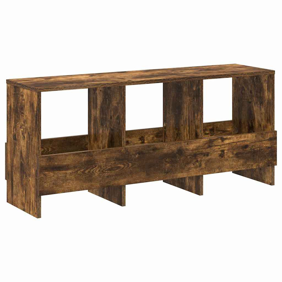 Tijdschrift Rek Gerookt eiken 102 x 30 x 45 cm