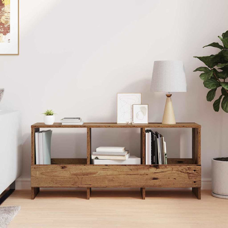 Tijdschrift Rek Oudhout 102 x 30 x 45 cm