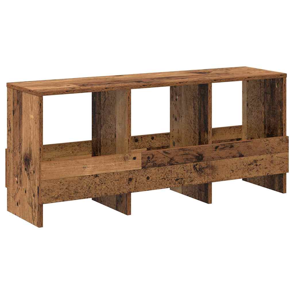 Tijdschrift Rek Oudhout 102 x 30 x 45 cm