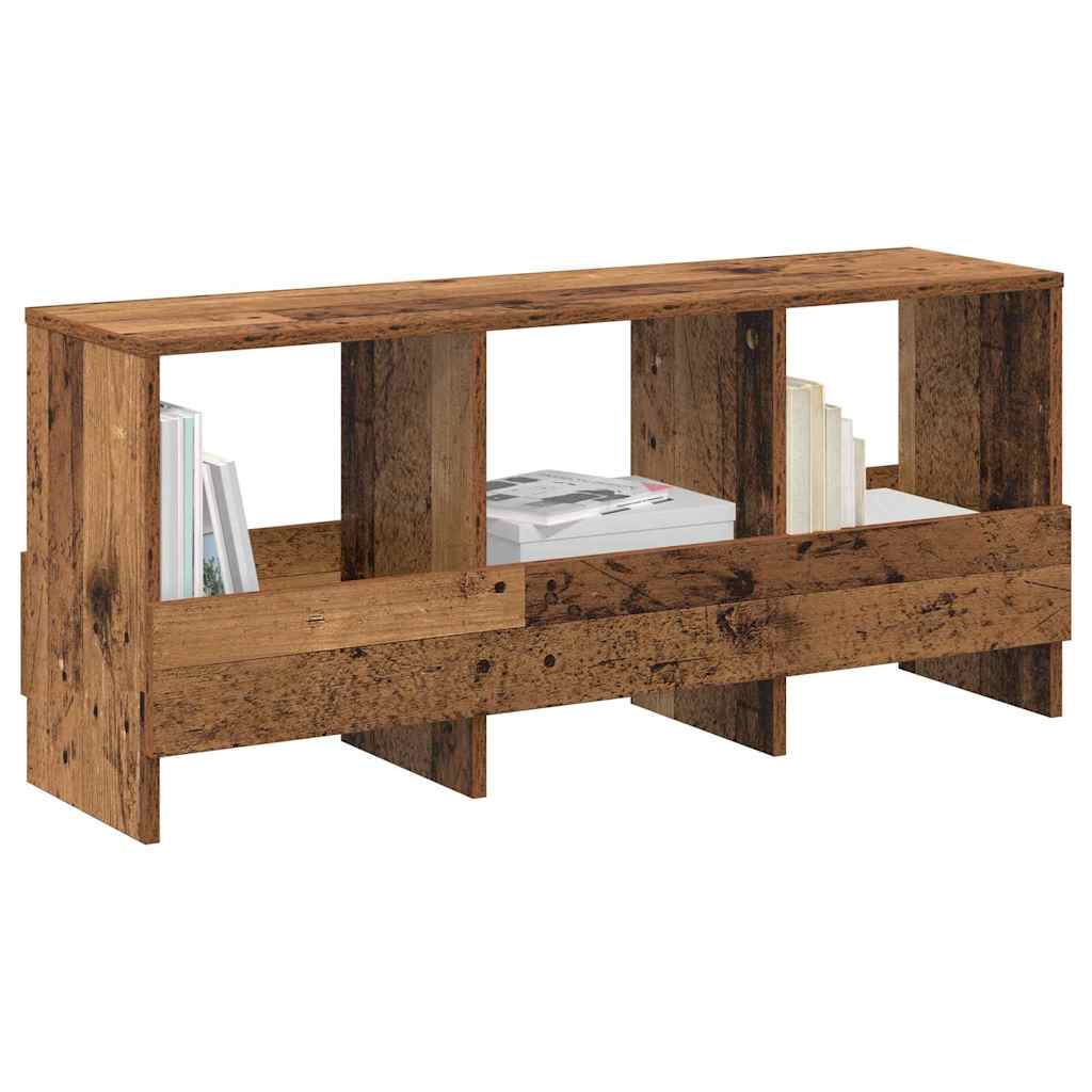 Tijdschrift Rek Oudhout 102 x 30 x 45 cm