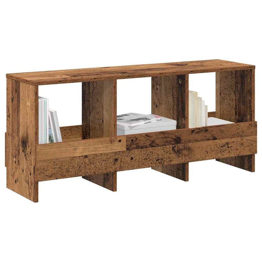 Tijdschrift Rek Oudhout 102 x 30 x 45 cm