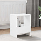 Magazine rack 2 pcs White 35 x 30 x 45 cm