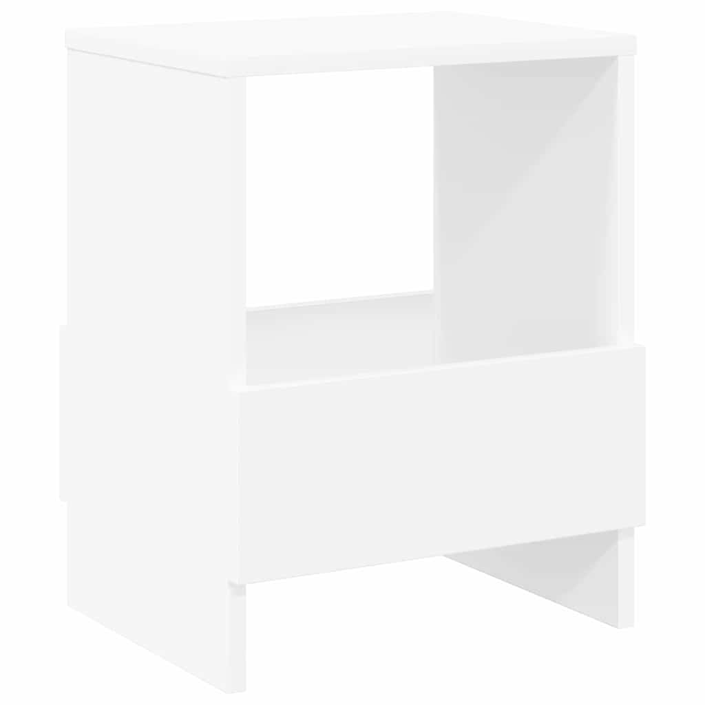 Tijdschrift Rek 2 pcs Wit 35 x 30 x 45 cm