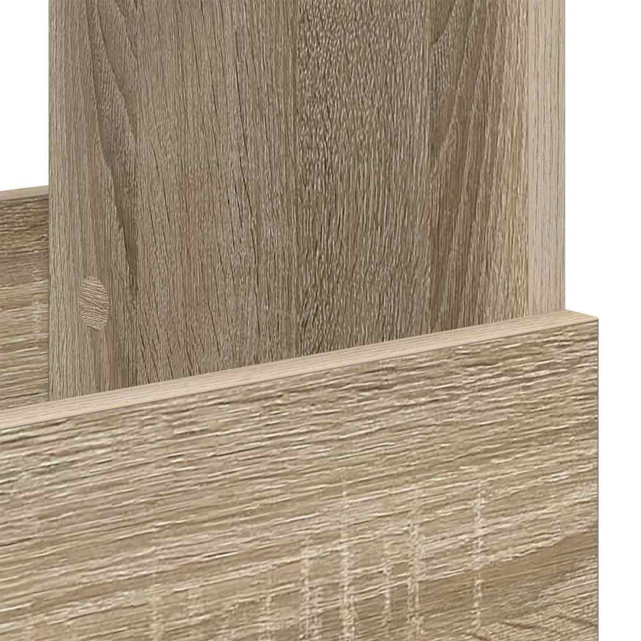 Tijdschrift Rek 2 pcs Sonoma Eiken 35 x 30 x 45 cm