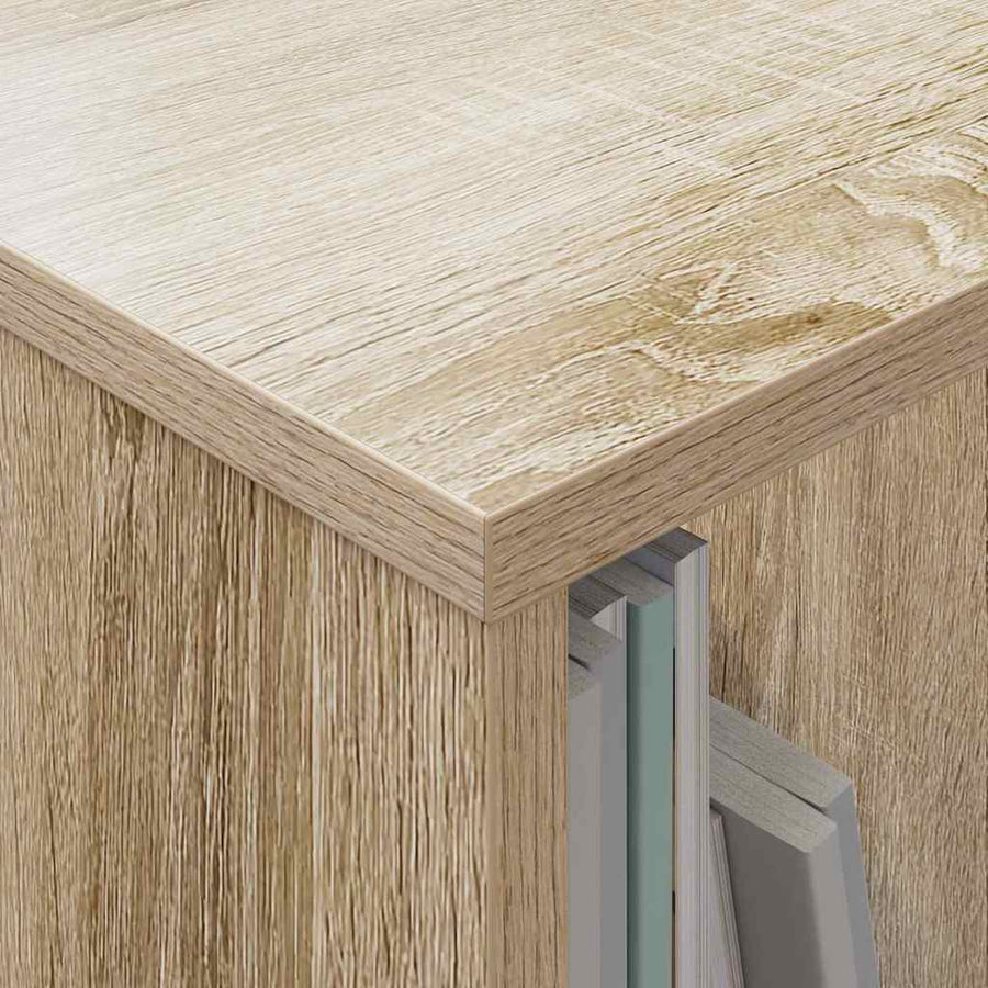 Tijdschrift Rek 2 pcs Sonoma Eiken 35 x 30 x 45 cm
