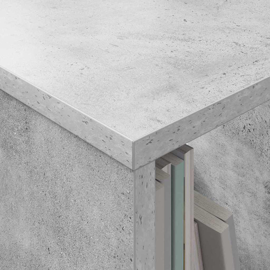 Tijdschrift Rek Beton Grijs 35 x 30 x 45 cm