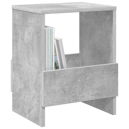 Tijdschrift Rek Beton Grijs 35 x 30 x 45 cm