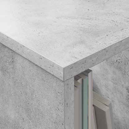 Tijdschrift Rek 2 pcs Beton Grijs 35 x 30 x 45 cm