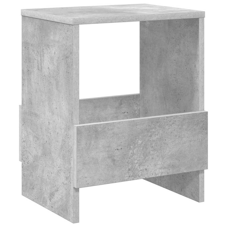 Tijdschrift Rek 2 pcs Beton Grijs 35 x 30 x 45 cm