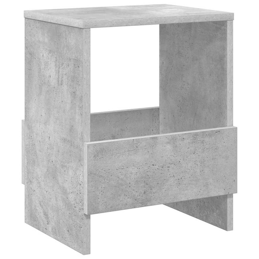 Tijdschrift Rek 2 pcs Beton Grijs 35 x 30 x 45 cm