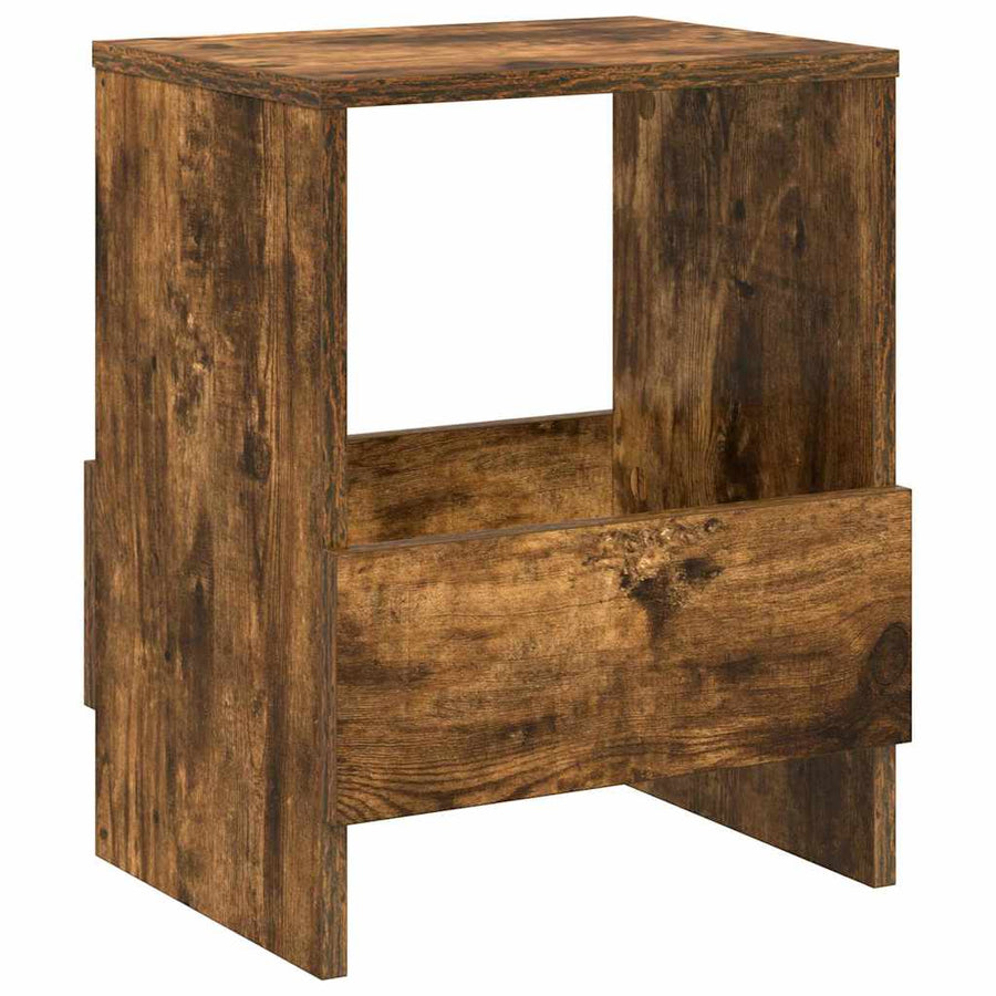 Tijdschrift Rek Gerookt eiken 35 x 30 x 45 cm
