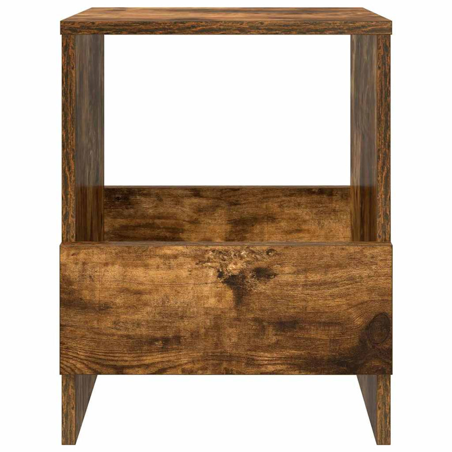 Tijdschrift Rek 2 pcs Gerookt eiken 35 x 30 x 45 cm